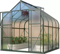 Vitavia Gew&auml;chshaus "Dione 6700" Alu-Profile, Stahlfundamentrahmen, 4 mm