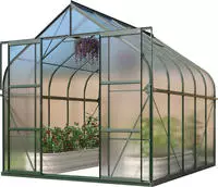 Vitavia Gew&auml;chshaus "Dione 8300" Alu-Profile, Stahlfundamentrahmen, Verglasun 4 mm