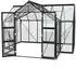 Vitavia Campus 13 m² (3 mm ESG, Alu schwarz)