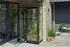 Halls Qube Lean-To 24 3 mm Sicherheitsglas 65 x 127 cm schwarz