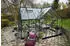 Halls Garden Room 12,9 m² 390 x 389 cm 3mm Sicherheitsglas schwarz