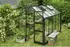 Halls Burford 610 6,2 m² 194 x 318 cm 3 mm Sicherheitsglas schwarz