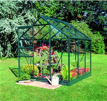 Halls Popular 66 mit 3 mm Sicherheitsglas 3,8 m&sup2; Gr&uuml;n