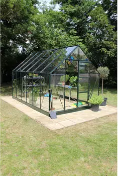 Halls Universal 128 mit 3 mm Sicherheitsglas 9,9 m&sup2; Gr&uuml;n