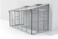 Vitavia - Anlehn-gew&auml;chshaus 'ida 7800', Aluminium Eloxiert, 7,8 M2, 3 Mm...