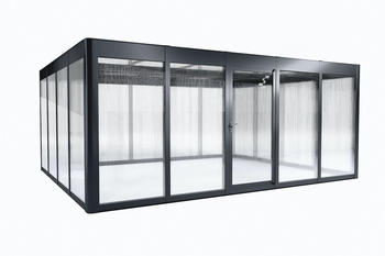 SunElements Design Gewächshaus SunGarden Select mit Photovoltaik-Option B 548 x T 443 x H 229 cm (Gr. 5.4) anthrazit-metallic (11254)