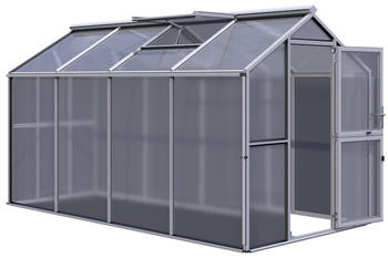 KGT Gewächshaus Galant Typ IV 10 mm Hohlkammerplatten (komplett) anthrazit (31400003)