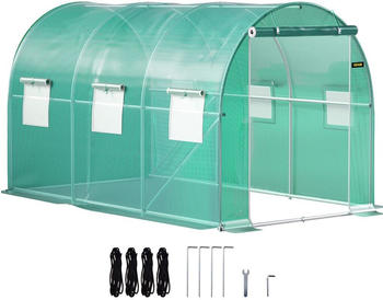 VEVOR Foliengew&auml;chshaus 3,7x2,1x2,1 m