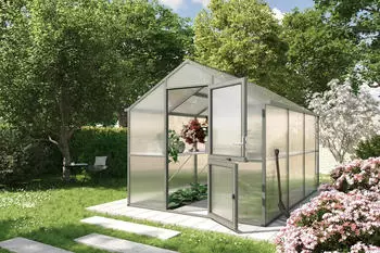KGT Gewächshaus Iris Typ III tannengrün (22300002)