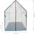 Westmann Foliengewächshaus mit Boden Chili 120x120x180cm weiß