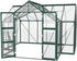 Vitavia Clarus Gewächshaus inkl. Fundament 383x383 cm Aluminium smaragd