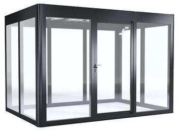 SunElements Design Gewächshaus SunGarden Energy mit Photovoltaikdach 3.2 anthrazit-metallic (11532) SunElements Design Gewächshaus SunGarden Energy mit Photovoltaikdach 3.2 anthrazit-metallic (11532)