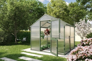 KGT Gewächshaus Iris Typ II tannengrün (22200002)