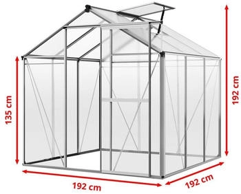 GFP - Garten- & Freizeit-Profi Jasmin 3 192 cm x 192 cm x 192 cm
