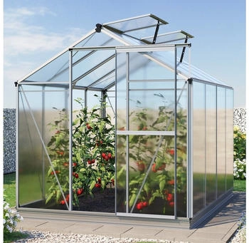 GFP - Garten- & Freizeit-Profi Jasmin 4 inkl. Alu-Fundamentrahmen & automatischem Fensteröffner 192 cm x 192 cm x 256 cm – GFP - Garten- & Freizeit-Profi Jasmin 4 inkl. Alu-Fundamentrahmen & automatischem Fensteröffner 192 cm x 192 cm x 256 cm Optimale Bedingungen für üppiges Pflanzenwachstum
