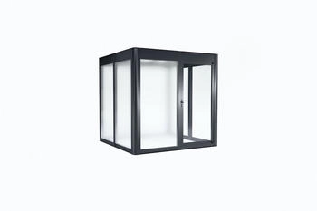 SunElements Design Gewächshaus SunGarden Deluxe mit Photovoltaik-Option 2.2 anthrazit-metallic (11022)