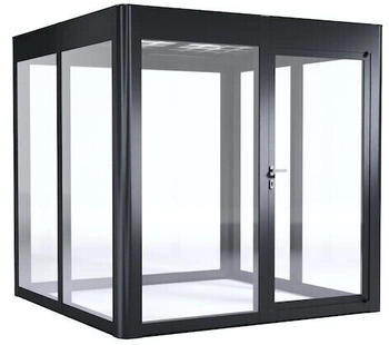 SunElements Design Gewächshaus SunGarden Energy mit Photovoltaikdach 2.2 anthrazit-metallic (11522) SunElements Design Gewächshaus SunGarden Energy mit Photovoltaikdach 2.2 anthrazit-metallic (11522)