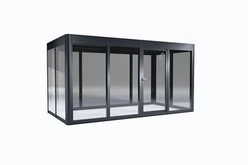 SunElements Design Gewächshaus SunGarden Modern mit Photovoltaik-Option Modern 4.2 anthrazit-metallic (11342)