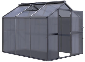 KGT Gewächshaus Galant Typ III 10 mm Hohlkammerplatten (komplett) anthrazit (31300003)