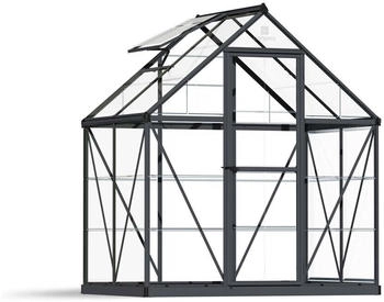 Palram Canopia Gewächshaus Harmony 185 cm x 126 cm Grau