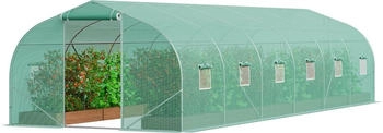 VEVOR Gewächshaus Tunnel 900x300x200cm grün (WTG 29.5x9.8x6.6 ft)