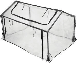 Trizeratop ECI PVC 120x80x60 cm Paletten Foliengew&auml;chshaus Rollt&uuml;r Gr&uuml;n