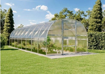 Terrando Gewächshaus Estragon 3x8m Silber (PA.1.00006.1)