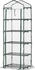 Outsunny Foliengewächshaus 5 Regale Transparent Grün 69x49x193cm (845-383V01)