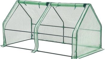 en.casa Nissewaard Mini 180x90x90cm Stahl PE-Gitterfolie Grün (800000518321)