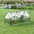 en.casa Foliengewächshaus Laubach Mini 120x60x60cm Transparent (ACGH-24003)