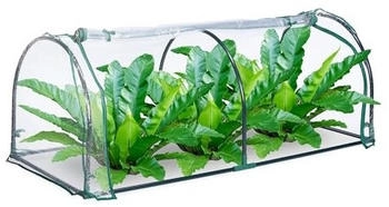 Relaxdays Foliengewächshaus Mini-Frühbeet leicht 1,2 kg grün (10039523)