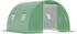 Outsunny Foliengewächshaus 3x3m 4 Fenster dunkelgrün (845-619)