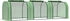 Outsunny Treibhaus 295x100x80 cm Stahl PE grün (845-234V05GN)