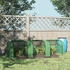 Outsunny Treibhaus 295x100x80 cm Stahl PE grün (845-234V05GN)