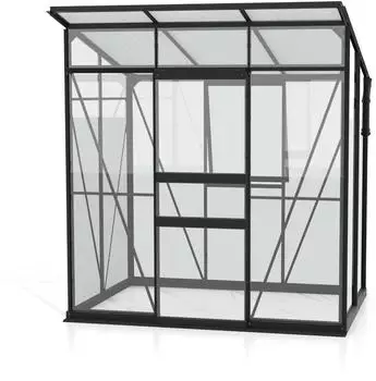 Vitavia Gewächshaus Fokus 3250 2,5 m² schwarz (40007903)