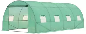 Outsunny Foliengewächshaus 6 x 3 x 2 m (DE845-145V010431)