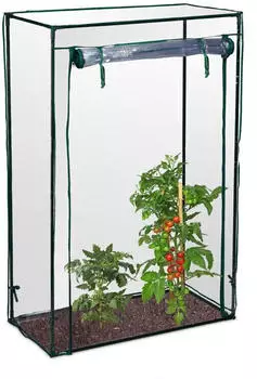 Relaxdays 3 x Tomatengew&auml;chshaus PVC