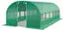 Toolport Foliengewächshaus 4x6m mit Fenster 180g/m² grün transparent
