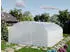 Toolport Foliengewächshaus 4x6m mit Fenster 180g/m² weiß transparent