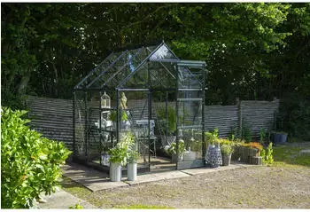 Halls Icon 6 3,7 m&sup2; Sicherheitsglas 3 mm 192,5 x 192,5 cm gr&uuml;n