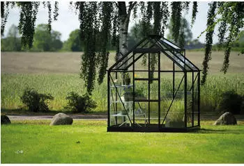 Halls Icon 2,5 m&sup2; Blankglas 3 mm 192,5 x 130,3 cm schwarz
