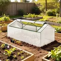 TOMATEN GEW&Auml;CHSHAUS mit Rollfenster 180/90/70 cm