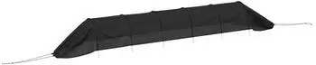 vidaXL Netztunnel Schwarz 300x50x48,5cm Stahl und Polyethylen (4009280)