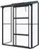 osoltus Premium Anlehngewächshaus 0,9 m² 130 x 68 x 173 cm