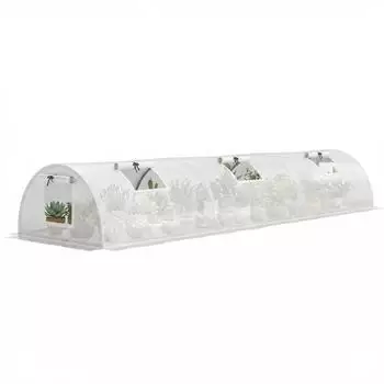 Outsunny Mini Tunnelgew&auml;chshaus mit Mesh Fenster (800000956792)
