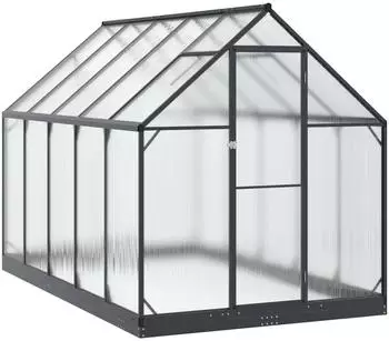 vidaXL Gewächshaus 183,5 x 303,5 x 207 cm