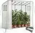 TecTake Anton Foliengewächshaus transparent 200x77x170cm (406259)