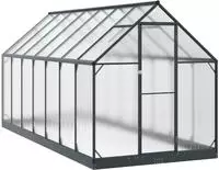 vidaXL Garten Gew&auml;chshaus 183,5 x 423,5 x 207 cm