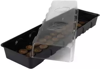Windhager Minitreibhaus Anzuchtschale gro&szlig; mit 36 Quelltabs (06841)