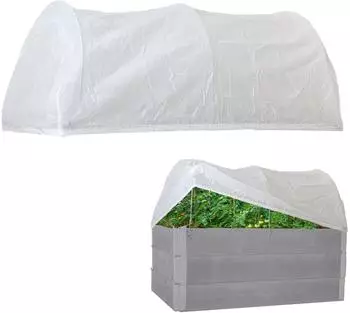 Trutzholm Hochbeet-Bogenabdeckung mit Vlies 120x80cm (73120)